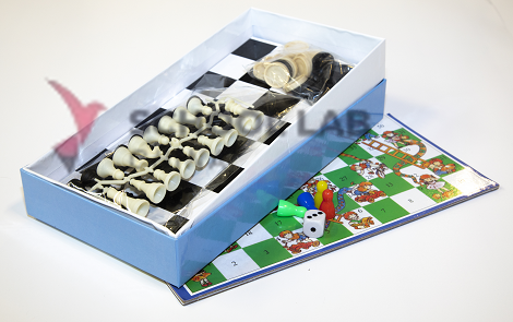 Board Games, box of 3 games